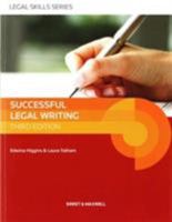 Successful Legal Writing 0414037049 Book Cover