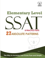 ssat elementary level B093RLBPKB Book Cover