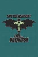 Vision Board Planner Diary Notebook 1-Year Calendar: Bat Nurse 6x9 Lined Journal 120-Pages 1705970591 Book Cover