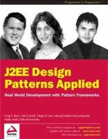 J2EE Design Patterns Applied 1861005288 Book Cover