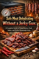 Safe Meat Dehydrating Without a Jerky Gun: A Complete Guide to Temperatures, Food Safety, and Perfect Homemade Jerky B0GNK69RD1 Book Cover