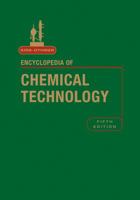 Encyclopaedia of Chemical Technology 0471485071 Book Cover