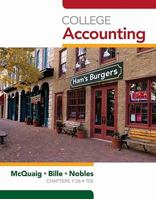 College Accounting, Chapters 1-24 1439037752 Book Cover