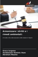 Armonizzare i diritti e i rimedi ambientali (Italian Edition) 6208262275 Book Cover