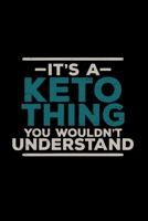 It's a keto thing: 6x9 Low Carb grid squared paper notebook notes 1677544805 Book Cover