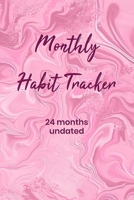 Monthly Habit Tracker 24 months undated 1695783913 Book Cover