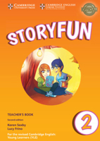Storyfun for Starters Level 2 Teacher's Book with Audio 1316617092 Book Cover
