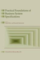 Practical Foundations of Business System Specifications 9048163676 Book Cover