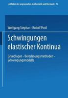 Schwingungen Elastischer Kontinua 3519023776 Book Cover
