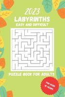 2023 labyrinths: Puzzle book for adults B0BN1816PG Book Cover
