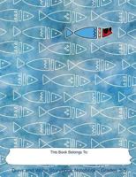 Draw and Write Storybook Notebook - Grades 3 - 5 : Be Yourself; Scandinavian Style Fish with Sunglasses Creative Writing Wide Ruled Story Journal; 3rd to 5th Grade 179014826X Book Cover