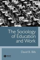 Sociology of Education and Work 0631223630 Book Cover