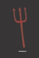 Dreizack: Notizblock Notizbuch DIN A5, 120 Seiten Gepunket, dotted, punktkariert, dot grid Notizen, Termine, Planer, Tagebuch, Organisation Wortwolke Geschenk 1695387570 Book Cover