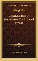 Esprit, Saillies Et Singularita(c)S 2013591829 Book Cover