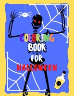 Coloring Book For Halloween: Halloween Coloring Book/ 20 different drawings to color / For kids and adults / 8,5 x 11 inches/ Matte finish cover B08JF5K44P Book Cover