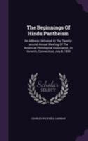 The Beginnings of Hindu Pantheism 1171685327 Book Cover