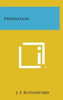 Preparation 1258800470 Book Cover