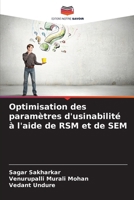 Optimisation des paramètres d'usinabilité à l'aide de RSM et de SEM (French Edition) 6207508823 Book Cover