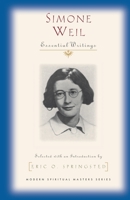Simone Weil: Writings Selected with an Introduction 1570752044 Book Cover
