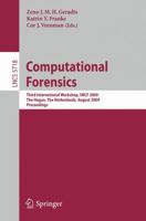 Computational Forensics 3642035205 Book Cover