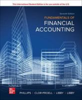 Fundamentals of Financial Accounting 1265440166 Book Cover