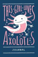 Axolotl Journal. Blank Lined Notebook For Writing And Note Taking. 1098973046 Book Cover