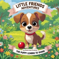 Little Friends Adventures:The Puppy Learns to Share (Little Friends Adventures:Heartwarming Tales for Growing Hearts) B0FMNZVTYJ Book Cover