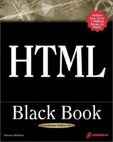 HTML Black Book: The Programmer's Complete HTML Reference Book 1576106179 Book Cover