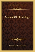 Manual Of Physiology... 134574482X Book Cover