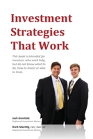 Investment Strategies That Work - BW Version 1517790085 Book Cover