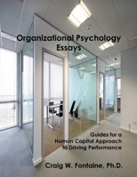 Organizational Psychology Essays 0557055695 Book Cover