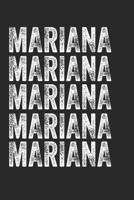 Name MARIANA Journal Customized Gift For MARIANA A beautiful personalized: Lined Notebook / Journal Gift, Notebook for MARIANA,120 Pages, 6 x 9 inches, Gift For MARIANA, Personal Diary, MARIANA, Perso 1677995858 Book Cover