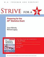 Strive for a 5: Preparing for the Ap(r) Statistics Exam 1319209904 Book Cover