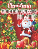 Christmas Word Search Puzzle book For Adult: Word Search Puzzle book (volume 1) 1670166562 Book Cover