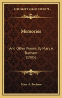 Memories and Other Poems (Classic Reprint) 1014354196 Book Cover