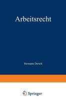 Arbeitsrecht 3642856500 Book Cover