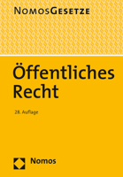 Offentliches Recht: Textsammlung 3848760886 Book Cover