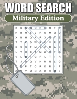 Word Search - Military Edition: Large Print Word Find Puzzles For Adults 1709541008 Book Cover