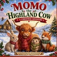 Momo the Highland Cow: A Christmas Adventure: A Heartwarming Picture Book About Friendship, Kindness, and the Magic of Christmas for Kids Ages 3–7 B0HDBLR2FN Book Cover
