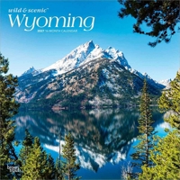 Wyoming Wild & Scenic 2027 12 X 24 Inch (Hanging) Monthly Square Wall Calendar Plastic-Free B0GH8NPKMT Book Cover