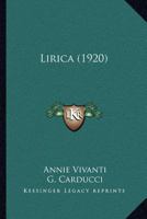 Lirica Di Annie Vivanti 114176878X Book Cover