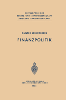 Finanzpolitik 3662272474 Book Cover