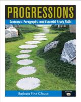 Progressions, Book 1: Sentences, Paragraphs and Essential Study Skills [with MyWritingLab & eText Access Card] 0205823785 Book Cover