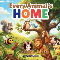 Every Animal's Home by Angel Stories: Perfect for Toddlers and Preschoolers: A Sweet Rhyming Children's Animal Book to Learn Animal Homes for Kids ... (Little Jungle Explorers: Learn New Wonders) B0H9GJ4H2C Book Cover