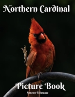 Northern Cardinal Picture Book: Songbird A Gift Book for Alzheimer's Patients and Seniors with Dementia and Bird Watchers A photo book for Kids and ... Backyard Bird | Angel Visiting your backyard B08VYKHY8M Book Cover