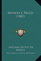 Moneta E Prezzi (1885) 116759746X Book Cover
