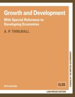 Growth and Development: With Special Reference to Developing Economies 0333493117 Book Cover