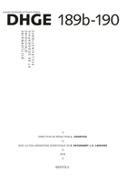 Dictionnaire d'Histoire Et de Geographie Ecclesiastiques - Fascicule 189b-190 2503578853 Book Cover
