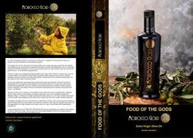Food Of The Gods: Morocco Gold Extra Virgin Olive Oil 1958324655 Book Cover