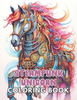 Steampunk Unicorn Coloring Book: Stress Relief And Relaxation Coloring Pages B0CTYM99V9 Book Cover